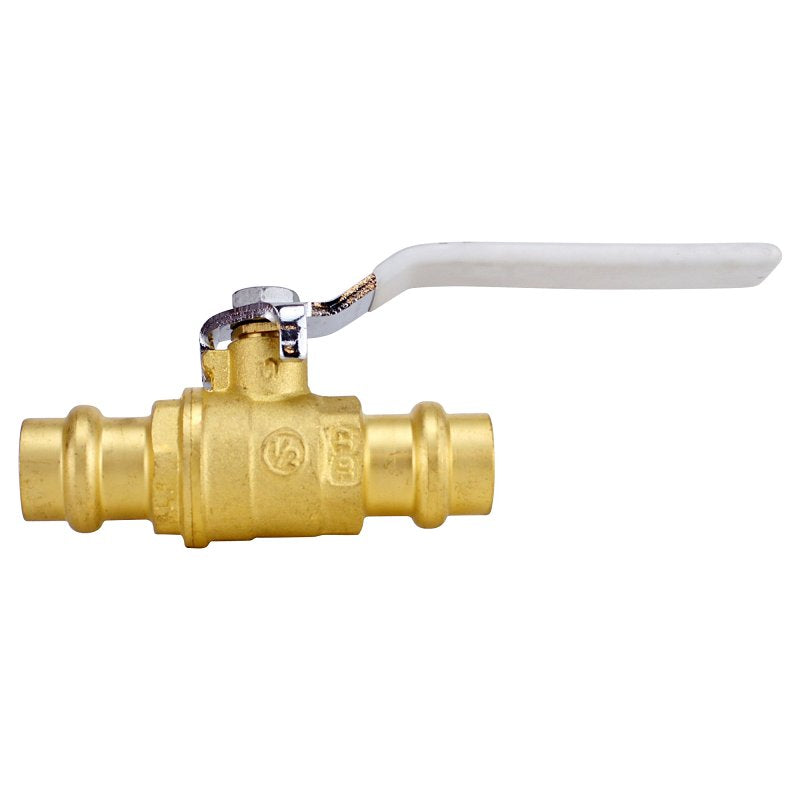 APOLLO Apollo 94VLF Series 94VLF10301TMG Ball Valve, 1/2 in Connection, Press Fit, 250 psi Pressure, Brass Body PLUMBING, HEATING & VENTILATION APOLLO