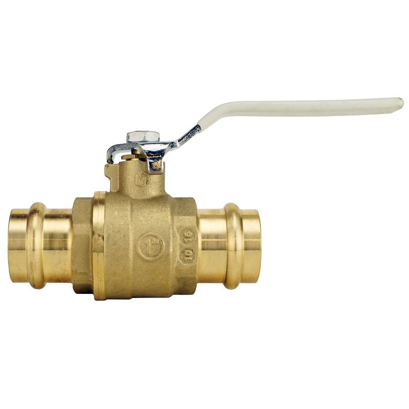 APOLLO Apollo 94VLF Series 94VLF10501TMG Ball Valve, 1 in Connection, Press Fit, 250 psi Pressure, Quarter-Turn Lever Actuator PLUMBING, HEATING & VENTILATION APOLLO
