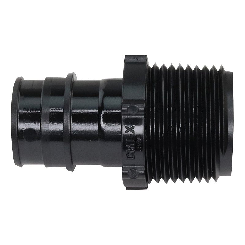 APOLLO Apollo EPXPAM3425PK Adapter, 3/4 in, PEX x MPT, PEX-A, Poly Alloy, 200 psi Pressure PLUMBING, HEATING & VENTILATION APOLLO