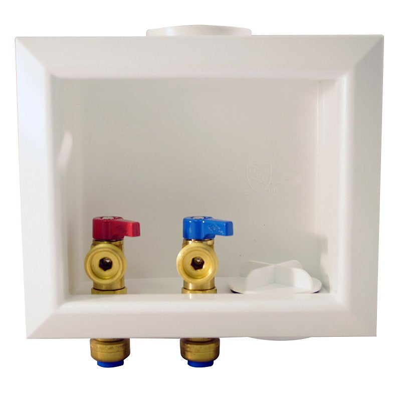 APOLLO Apollo FSBBOXWM Washing Machine Outlet Box, 1/2 in Connection PLUMBING, HEATING & VENTILATION APOLLO