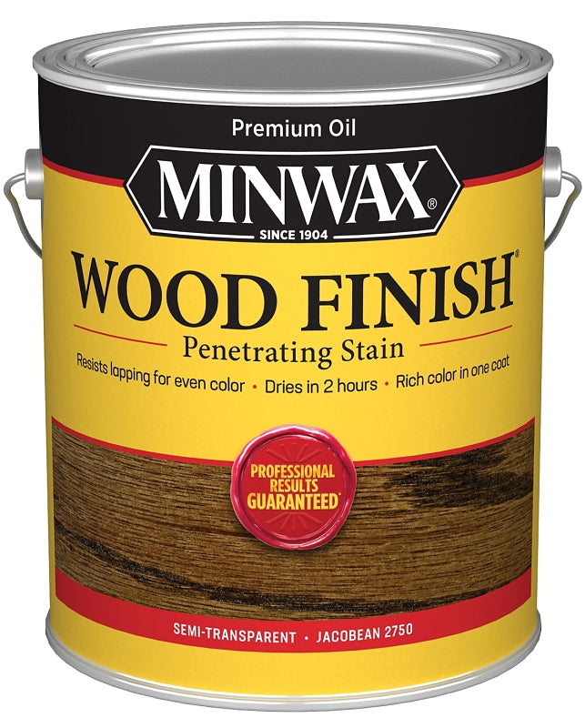 MINWAX Minwax 71014000 Wood Stain, Oil Base, Jacobean, Liquid, 1 gal, Can