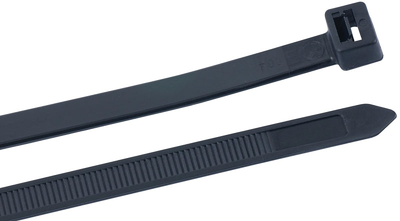 GB Gardner Bender 46-330UVB Cable Tie, 6/6 Nylon, Black, 30 in L, 25/PK ELECTRICAL GB