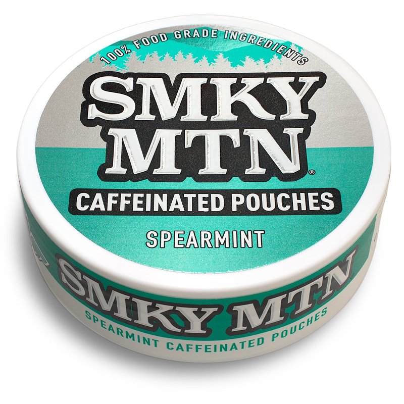 SMOKEY MOUNTAIN CHEW Smokey Mountain 03790 Caffeinated Pouch, Spearmint, 15 Count, Can APPLIANCES & ELECTRONICS SMOKEY MOUNTAIN CHEW