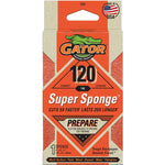 GATOR Gator 7301 Sanding Sponge, 5 in L, 3 in W, 120 Grit, Aluminum Oxide Abrasive PAINT GATOR