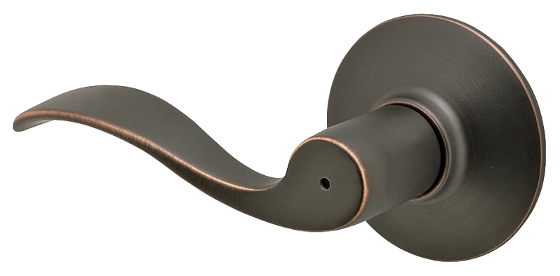 SCHLAGE LOCK Schlage F Series F40V ACC 716 Privacy Lever, Mechanical Lock, Aged Bronze, Metal, Residential, 2 Grade HARDWARE & FARM SUPPLIES SCHLAGE LOCK