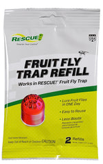 RESCUE Rescue FFTA-DB12 Repellent Fruit Fly Trap, Includes: 30 Days Attractant LAWN & GARDEN RESCUE