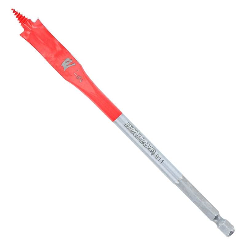 DIABLO Diablo SPEEDemon DSP2050 Spade Drill Bit, 1/2 in Dia, 6 in OAL, 10 mm Dia Shank, Hex Shank, 1/PK TOOLS DIABLO