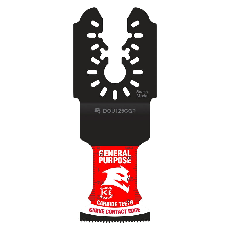 DIABLO Diablo AMPED Demo Demon DOU125CGP3 Oscillating Blade, 1-1/4 in, 1-1/2 in D Cutting, Carbide Grit TOOLS DIABLO