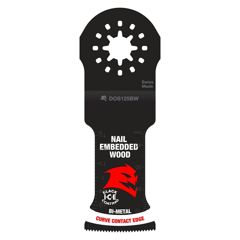 DIABLO Diablo Demo Demon Starlock DOS125BW3 Oscillating Blade, 1-1/4 in, 2 in D Cutting, Bi-Metal TOOLS DIABLO