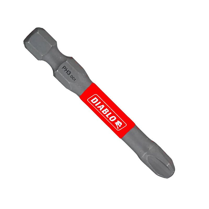 DIABLO Diablo DPH32P5 Screwdriver Insert Bit, #3 Drive, Phillips Drive, 2 in L, 5/PK TOOLS DIABLO