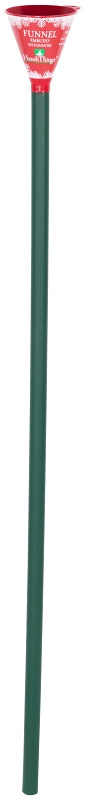 PANACEA PRODUCTS CORP Jack Post HandiThings HT-300-12 Tree Funnel, Plastic, Green & Red, Matte, For: Watering Live Christmas Tree