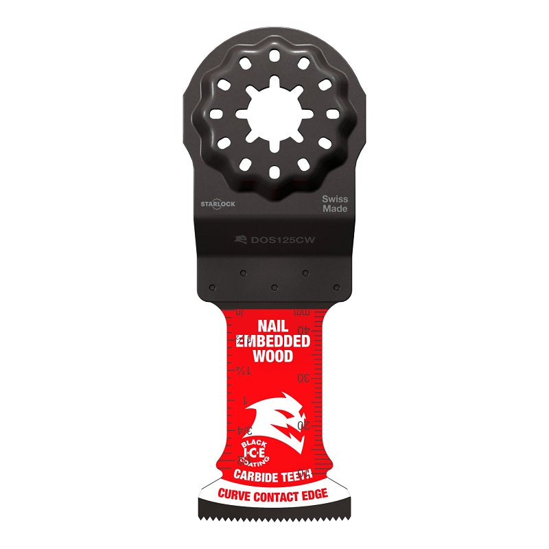 DIABLO Diablo AMPED, Demo Demon DOS125CW Oscillating Blade, 1-3/4 in D Cutting, Carbide TOOLS DIABLO