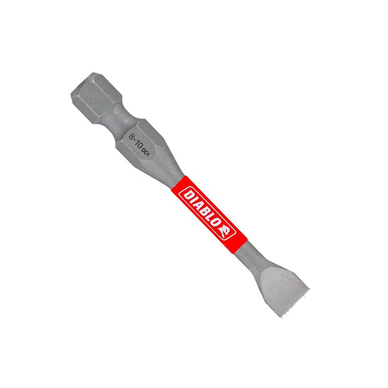DIABLO Diablo DSL8102P2 Drive Bit, #8 to 10 Drive, Slotted Drive, 1/4 in Shank, Hex Shank, 2 in L TOOLS DIABLO