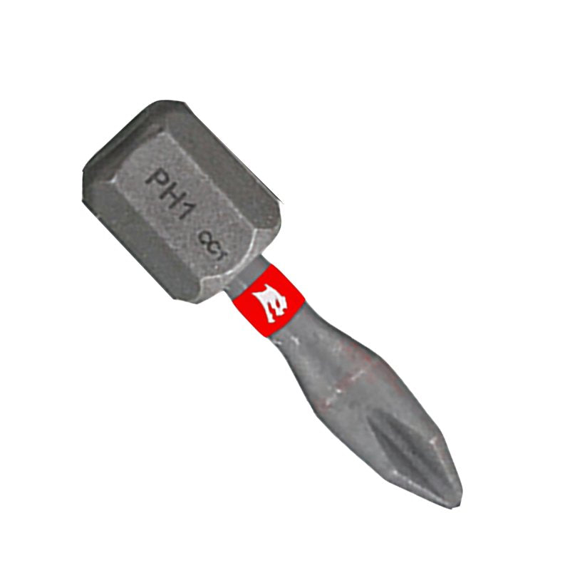 DIABLO Diablo DPH11B Drive Bit, #1 Drive, Phillips Drive, 1/4 in Shank, Hex Shank, 1 in L TOOLS DIABLO