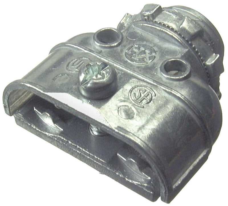 HALEX Halex 21580 Duplex Connector, 3/8 in, Zinc ELECTRICAL HALEX