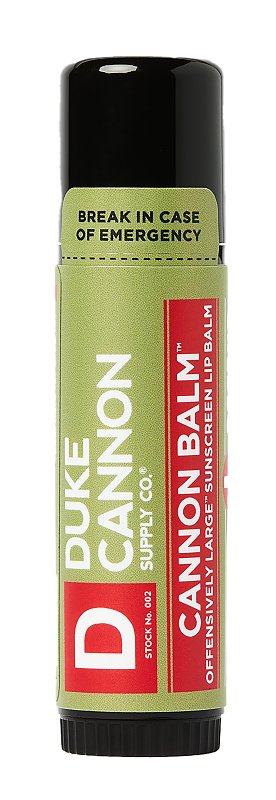 DUKE CANNON SUPPLY CO Duke Cannon CBALM1 Tactical Lip Protectant Balm, Mint, 0.56 oz