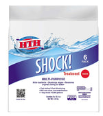 HTH HTH 52015 Pool Shock, 13.3 oz Bag, Granular, Chlorine, White OUTDOOR LIVING & POWER EQUIPMENT HTH