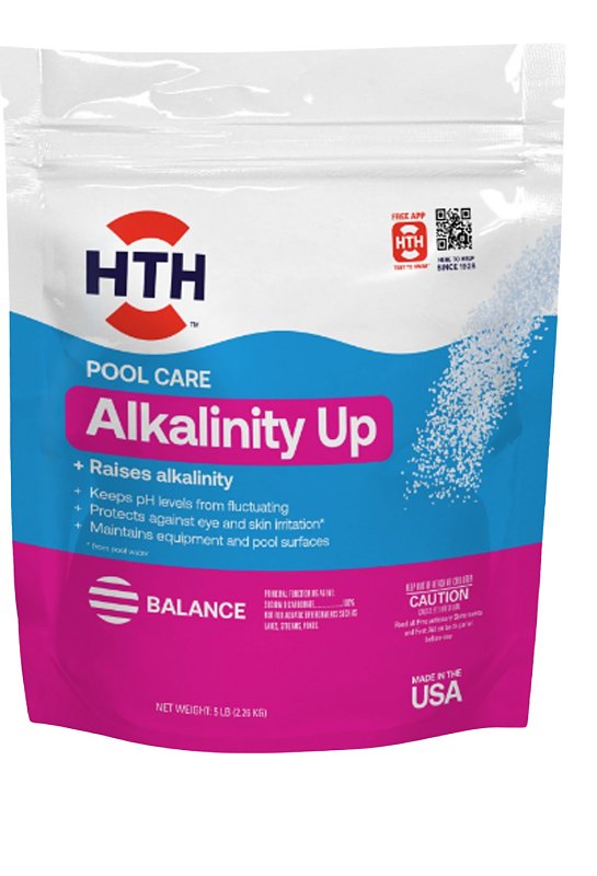 HTH HTH 67060 Alkalinity Up, 5 lb, Crystalline Powder, White