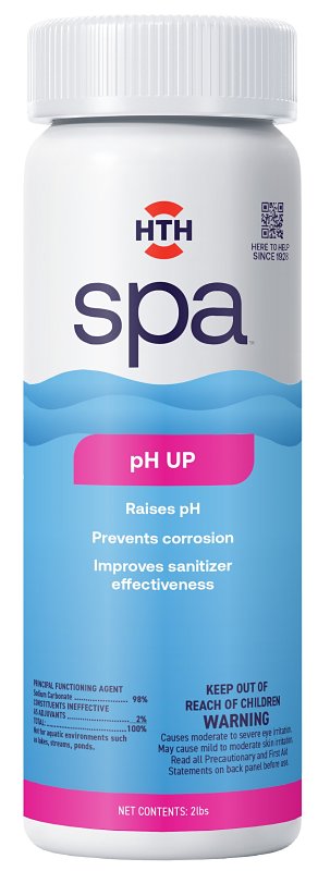 HTH HTH spa 86133 pH Up, Crystal, 2 lb