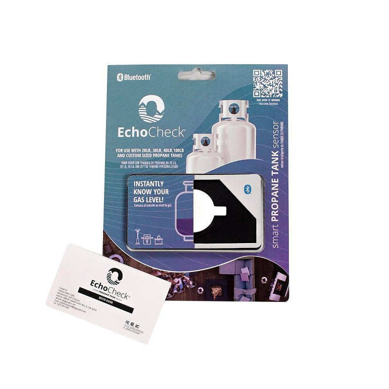DYNA-GLO GHP Group EchoCheck 52691-6 Smart Propane Tank Sensor, Plastic, Black