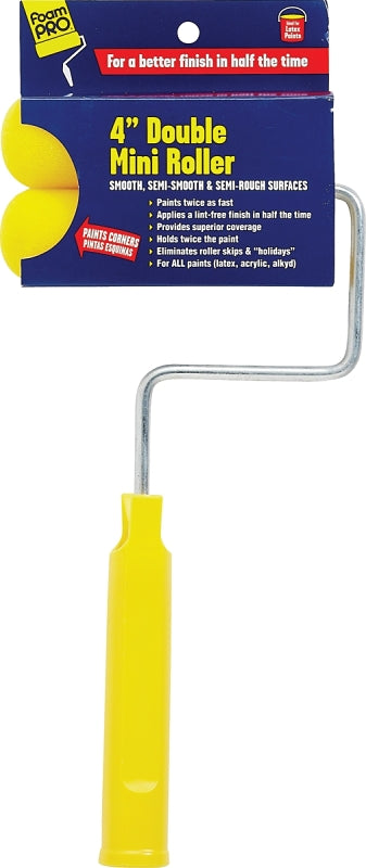 FOAMPRO Foampro 404 Mini Roller, 4 in L Roller PAINT FOAMPRO