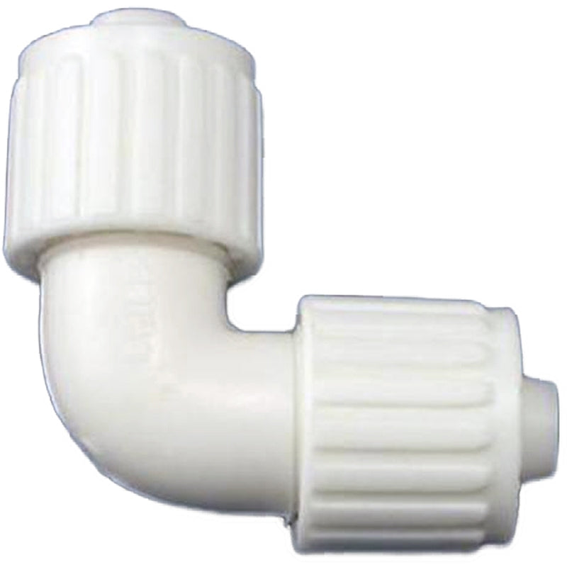 FLAIR-IT Flair-It PEXLOCK 16815 Tube Elbow, 3/8 in, 90 deg Angle