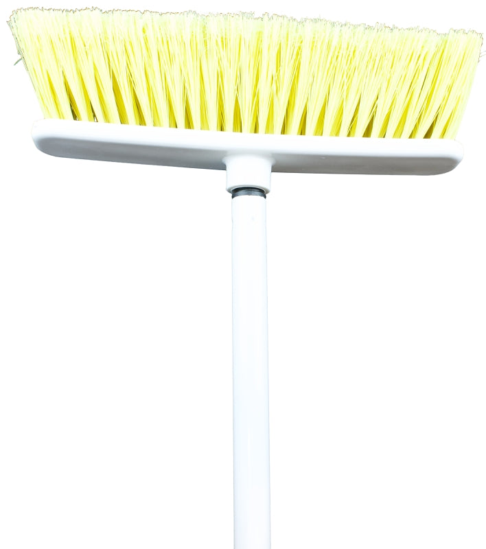 ZEPHYR MANUFACTURING Chickasaw #21 Household Broom, 10 in Sweep Face, Fiber Bristle, Yellow Bristle, Metal Handle CLEANING & JANITORIAL SUPPLIES ZEPHYR MANUFACTURING