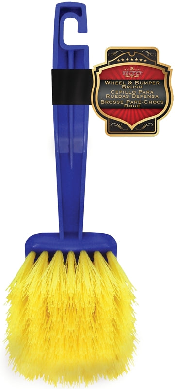 SM ARNOLD SM Arnold SELECT 25-610 Wheel and Bumper Brush, 2 in L Trim, 9-1/2 in OAL, Polypropylene Trim, Plastic Handle AUTOMOTIVE SM ARNOLD
