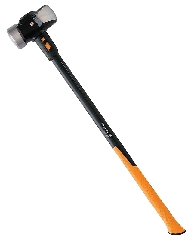 FISKARS Fiskars IsoCore Series 750620-1001 Hammer, 10 lb Head, Sledge, Steel Head