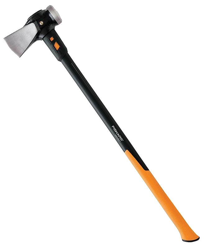 FISKARS Fiskars 751110-1001 Wood Splitting Maul, Premium Head, 128 oz Head, Steel Head, Wood Handle, 36 in OAL LAWN & GARDEN FISKARS