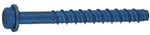 TAPCON Tapcon 24193 Screw Anchor, 3 in L, Hex Drive, Steel, Metallic, 4 PK, 5/16 in Drive HARDWARE & FARM SUPPLIES TAPCON