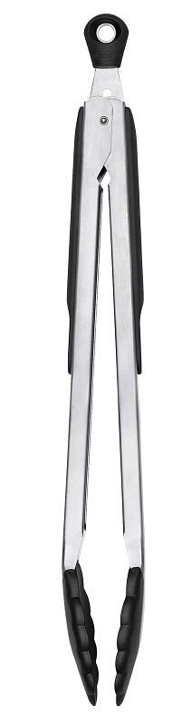 OXO INTERNATIONAL Good Grips 1054628V4 Serving Tongs, 12 in L, Stainless Steel HOUSEWARES OXO INTERNATIONAL