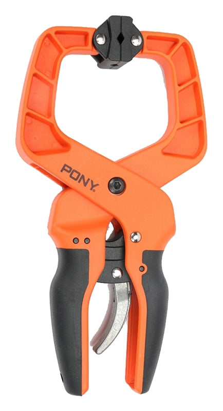 PONY Pony 32225 Hand Clamp, 2 in Max Opening Size, Nylon Body