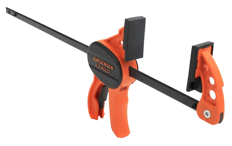 PONY Jorgensen 33808 E-Z Hold Bar Clamp, Clamping Range: 8 in, Comfort Grip Handle