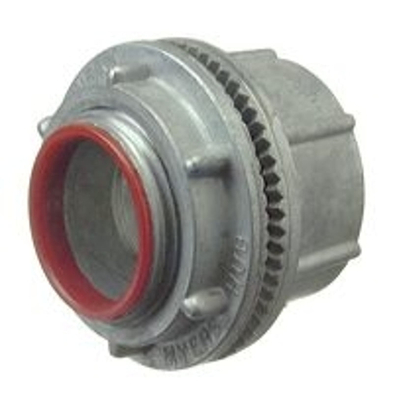 HALEX Halex 16325B Rigid Watertight Conduit Hub, 2-1/2 in Hub, Zinc, 2/BX