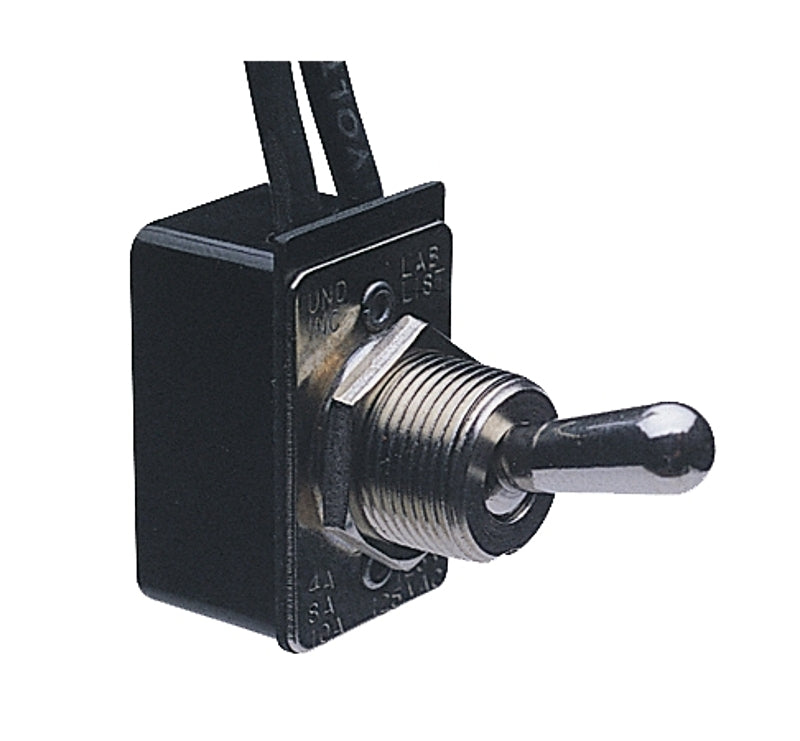 CALTERM Calterm 41720 Switch, 75 A, 6/28 VDC, Lead Wire Terminal, Black