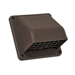 LAMBRO Lambro 1471B Hood Vent, 4 in Duct, Plastic Hood, Brown Hood PLUMBING, HEATING & VENTILATION LAMBRO