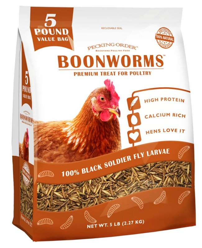 PECKING ORDER Pecking Order 9319 Boonworms, 5 lb HARDWARE & FARM SUPPLIES PECKING ORDER