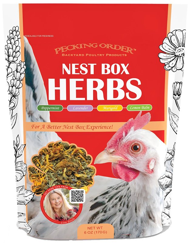 PECKING ORDER Pecking Order 9302 Nest Box Herbs, 10 in H, 3-1/2 in W, 6 oz Capacity HARDWARE & FARM SUPPLIES PECKING ORDER