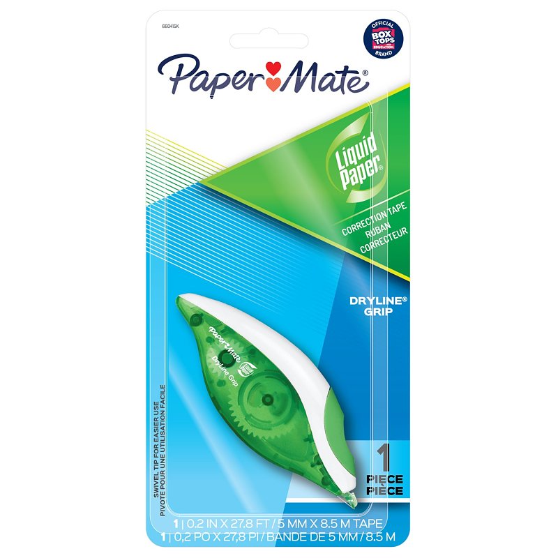 PAPERMATE Paper Mate 06604 Correction Tape, 27.8 ft L Tape HOUSEWARES PAPERMATE
