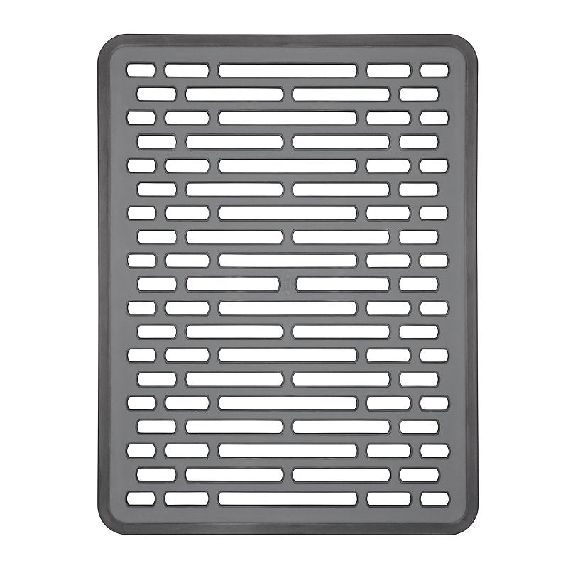 OXO INTERNATIONAL Good Grips 13190530 Sink Mat, 16 in L, 12-1/4 in W, 1/2 in Thick, TPE, Gray HOUSEWARES OXO INTERNATIONAL
