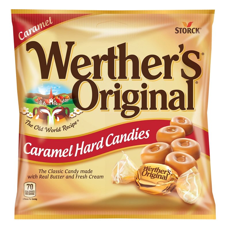 WERTHER'S ORIGINAL Werther's Original WOH12 Candy, Caramel, 5.5 oz