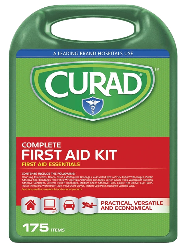 CURAD Curad CURFAK300RB Latex-Free Complete First Aid Kit, 175-Piece APPLIANCES & ELECTRONICS CURAD