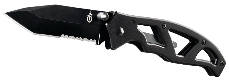 GERBER Gerber 31-001731 Folding Knife, 2.88 in L Blade, 7Cr17MoV Stainless Steel Blade, 1-Blade, Black Handle SPORTS & RECREATION GERBER