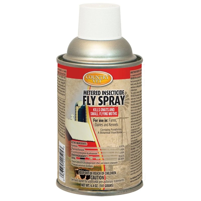 COUNTRY VET Country Vet 342050CVA Fly Spray, Liquid, Metered, 6.4 oz, Aerosol Can HARDWARE & FARM SUPPLIES COUNTRY VET