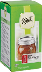 BALL Ball 1440030000 Lid and Band, Regular Mouth, Steel HOUSEWARES BALL