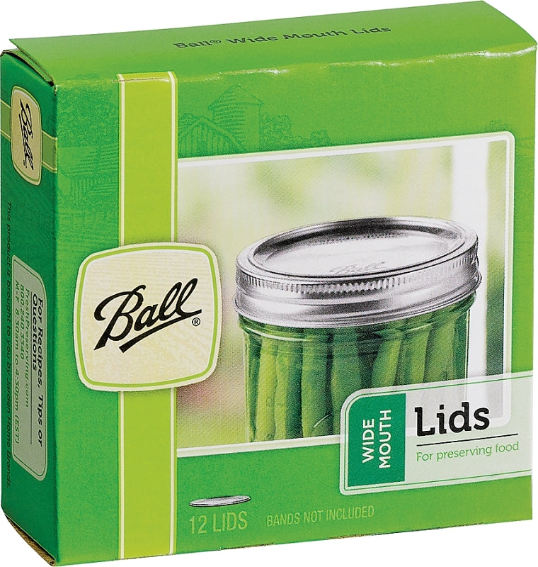 BALL Ball 1440042000 Wide Mouth Dome Lid, Steel HOUSEWARES BALL
