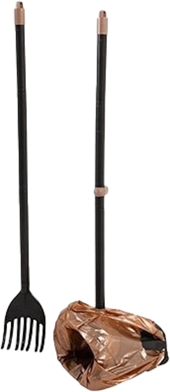 ARM AND HAMMER Petmate 71034 Swivel Bin and Rake, 4-1/4 in W Blade, 32 in OAL PET & WILDLIFE SUPPLIES ARM AND HAMMER