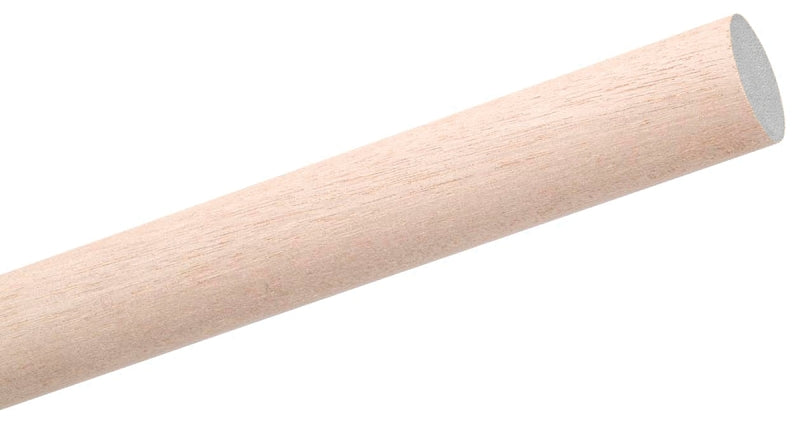WADDELL Waddell 6703UB Dowel Rod, 3/16 in Dia, 48 in L, Birchwood