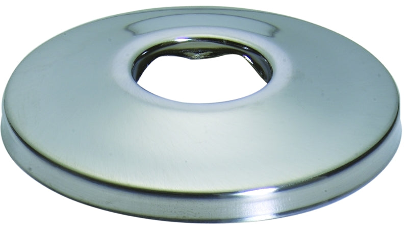 KEENEY Keeney K91BN Bath Flange, 1/2 in Connection, IPS, Metal, Brushed Nickel PLUMBING, HEATING & VENTILATION KEENEY